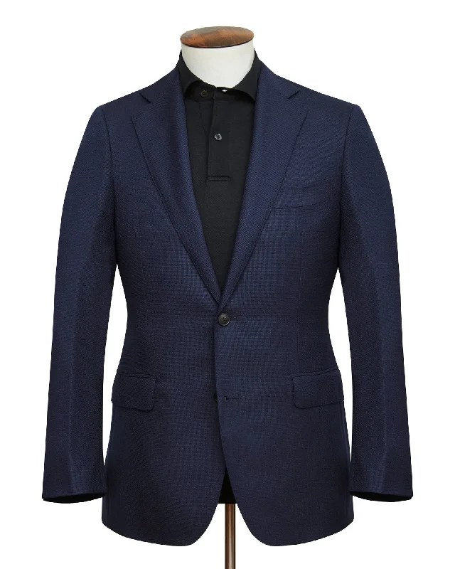 Men's Suits with Reinforced StitchingMidnight Hopsack Blazer