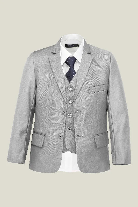 Boys Bone Grey Jacket