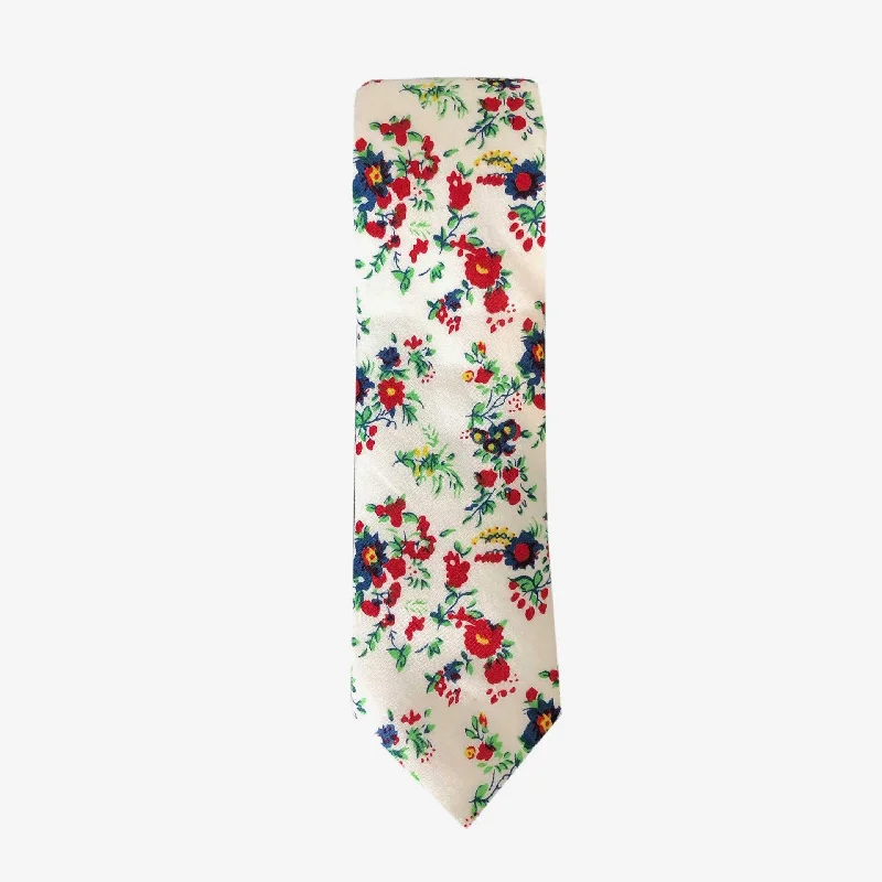 Sunny Apparel | Fairbanks Floral Cotton Tie