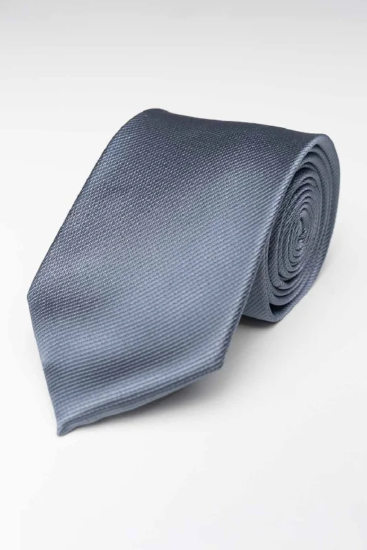 Tie - Gray/Gray Striped