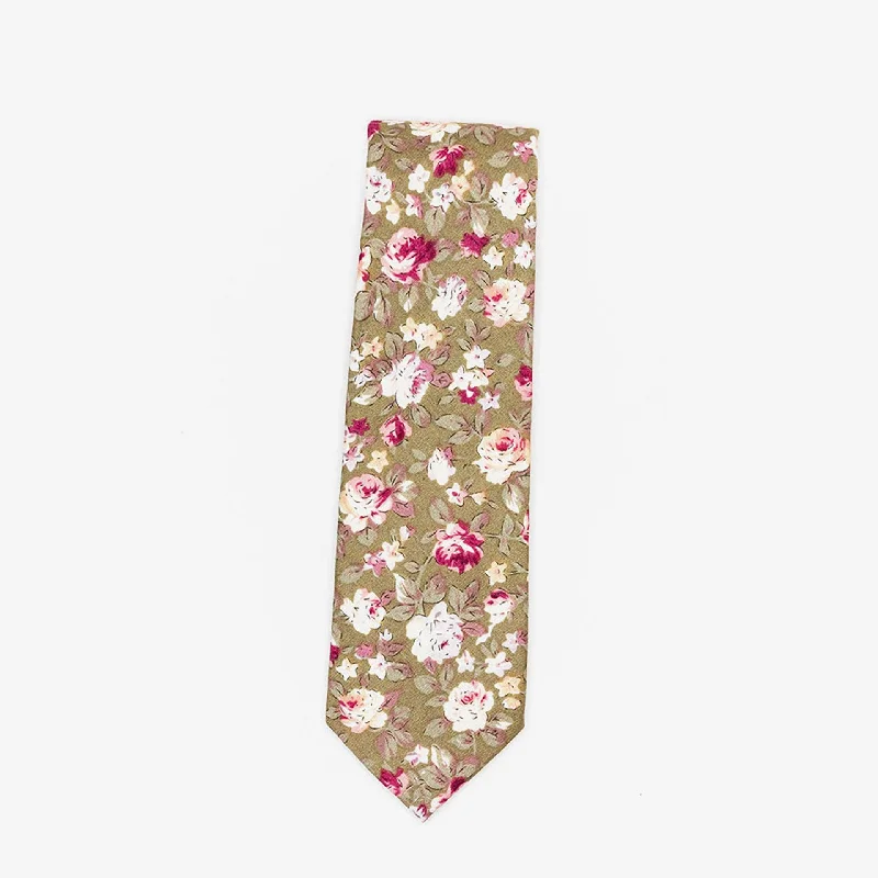 Sunny Apparel | Columbia Floral Cotton Tie