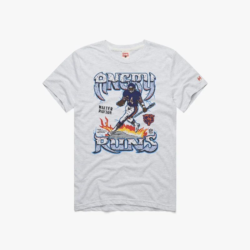 Men's Shirts with Hidden PocketsAngry Runs Bears Walter Payton