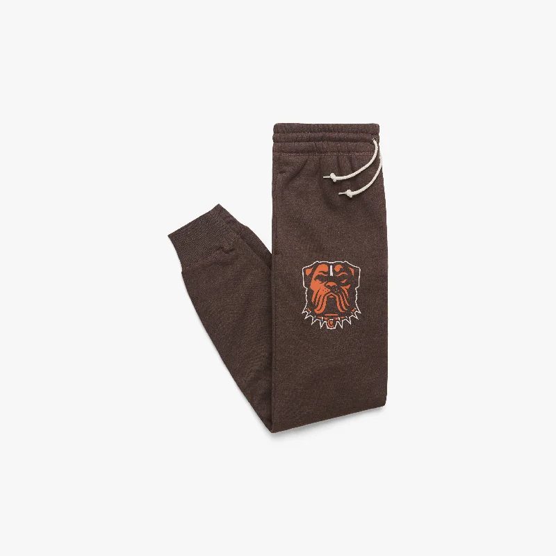 Men's Shirts with Tab CollarsCleveland Browns Dog Logo Jogger