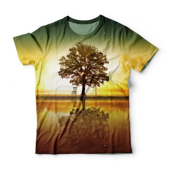 Men's Shirts with Belt LoopsGalaxy Tree T-Shirt