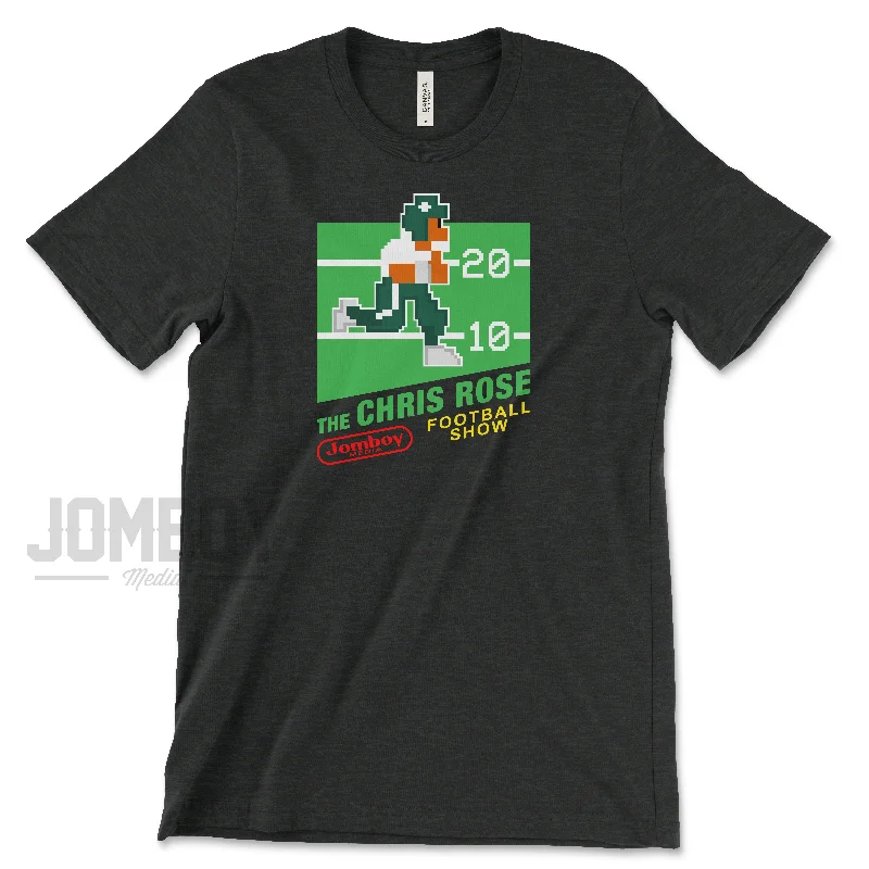 Men's Shirts with Embroidered DesignsThe Chris Rose Football Show | Gametime T-Shirt