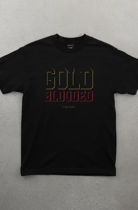 Versatile Men's Tank TopsGold Blooded Eclipse (Men's Black/Red Tee)