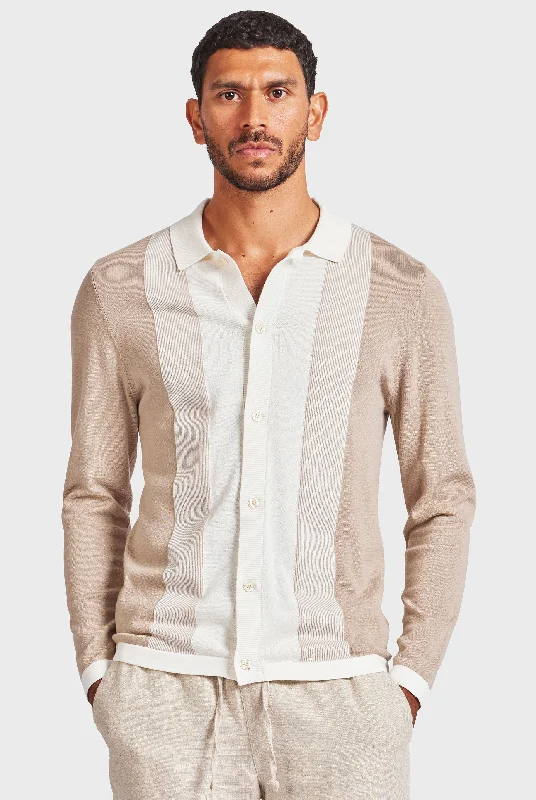 Men's Long-Sleeve Shirts for Year-Round WearJackson Stripe LS Knit Shirt