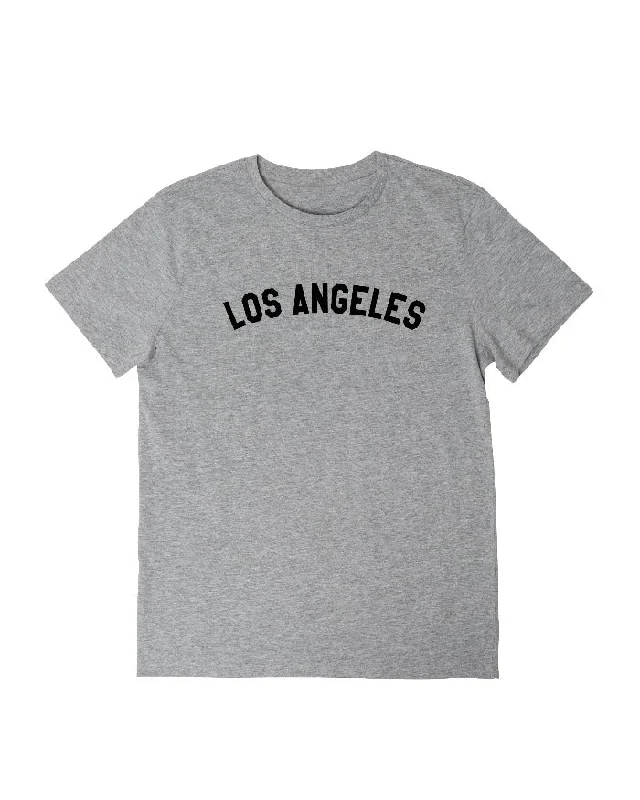 Men's Shirts with Wingtip CollarsLos Angeles Basics T-Shirt - Heather Grey