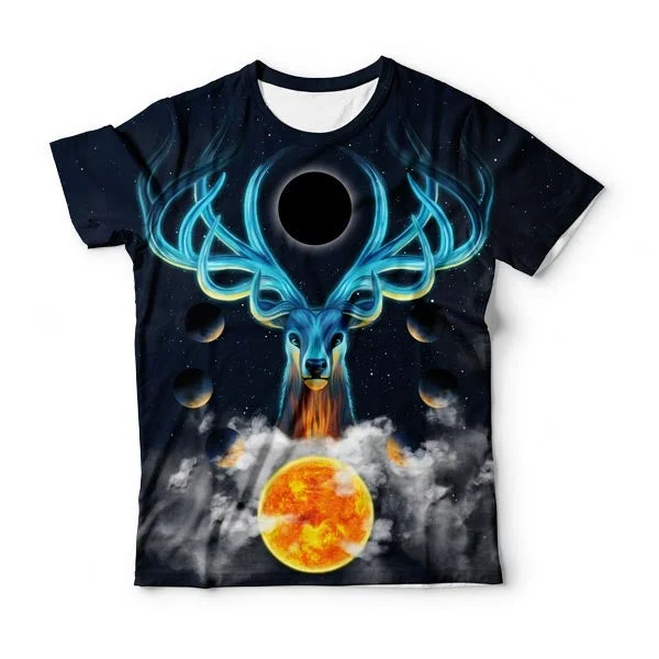 Men's Shirts with Bow TiesMagic Deer T-Shirt