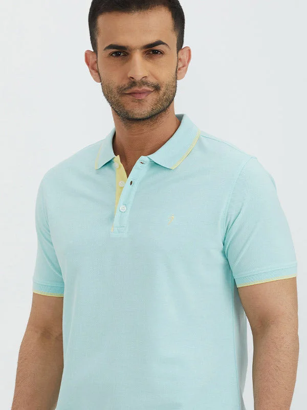 Elegant Men's Dress ShirtsMen Solid Polo T-Shirt