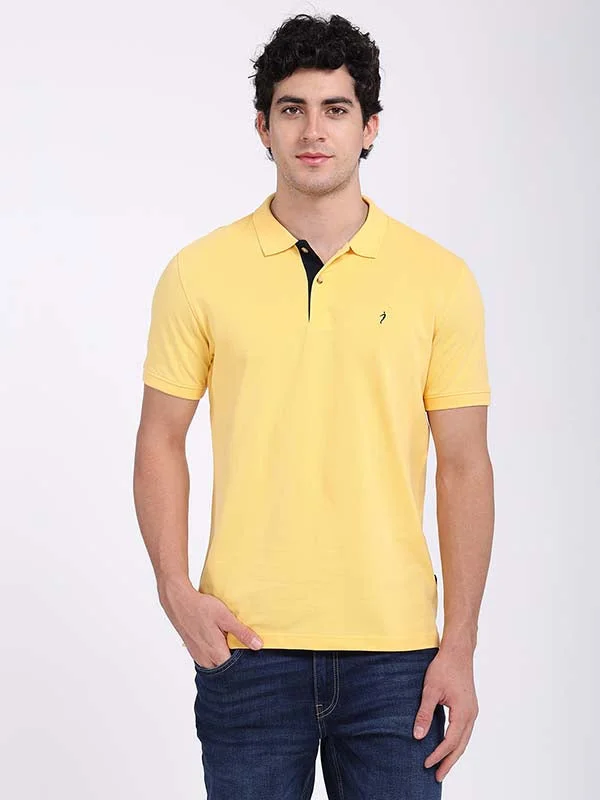 Classic Men's Button-Up ShirtsMen Solid Polo T-Shirt