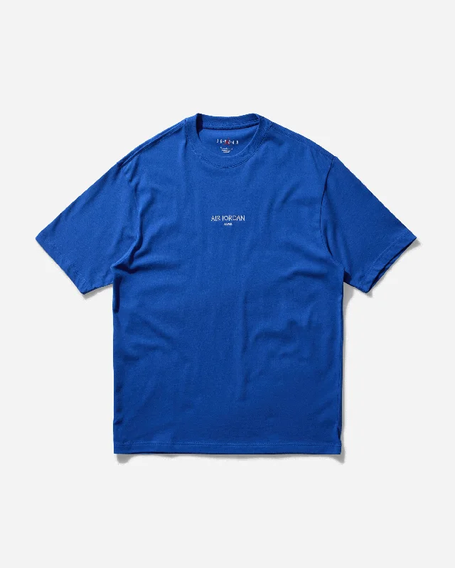 Men's Shirts with Double-Breasted DesignsAir Jordan Wordmark 85 T-Shirt Game Royal