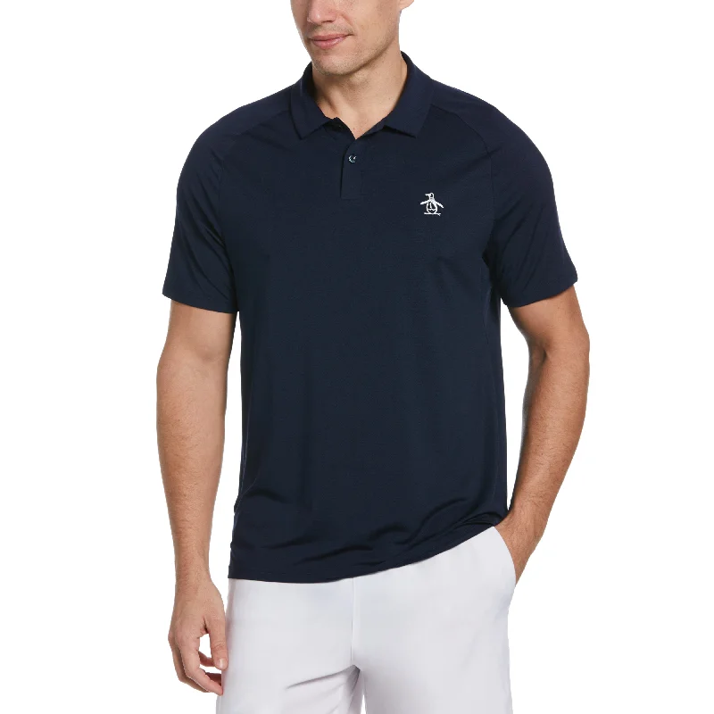 Men's Shirts with Patchwork SleevesPerformance Legacy Tennis Polo