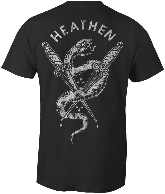 Men's Shirts with Animal PrintsSnake & Daggers T-Shirt