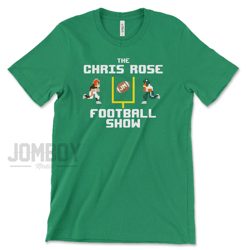 Men's Shirts with Pocket SquaresThe Chris Rose Football Show | Head to Head T-Shirt