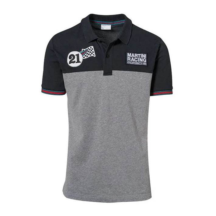 Men's Rugby Shirts for a Sporty LookPorsche Men's Polo Shirt #21 - Martini Racing