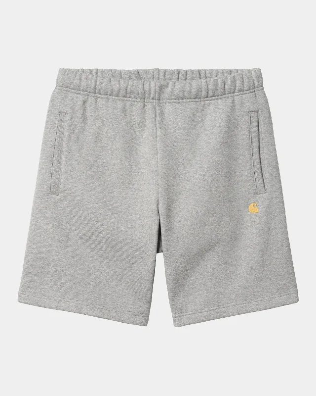 Men's Pants with Contrast StitchingChase Sweat Short | Grey Heather