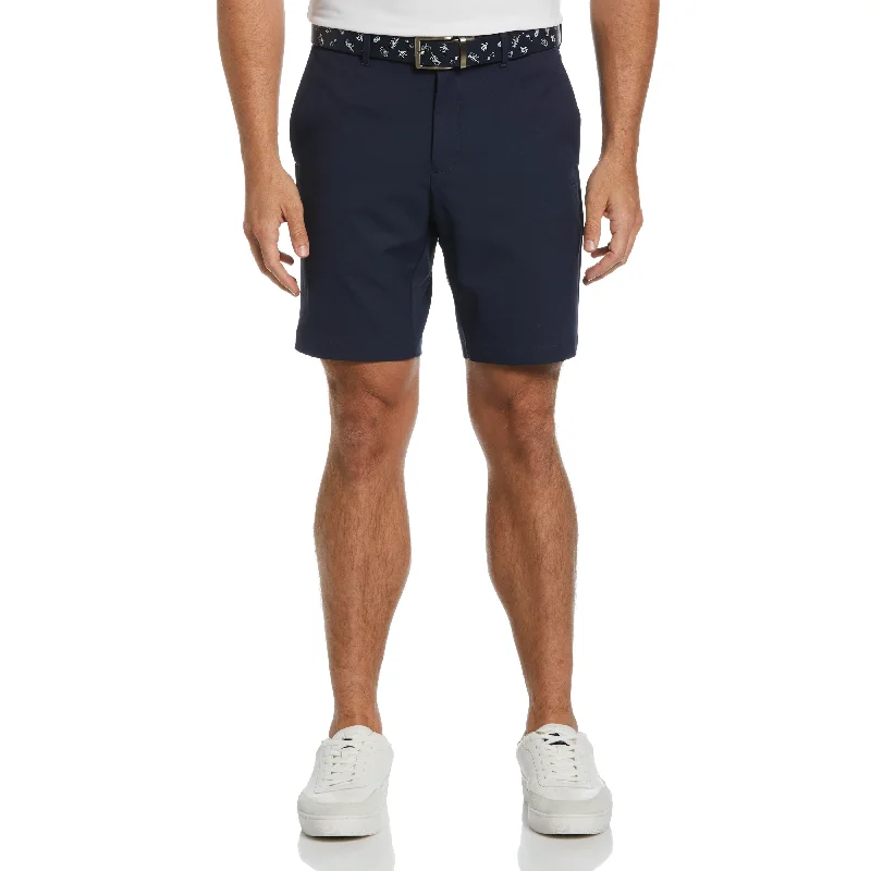 Men's Pants with Welt PocketsFlat Front Solid Golf Short