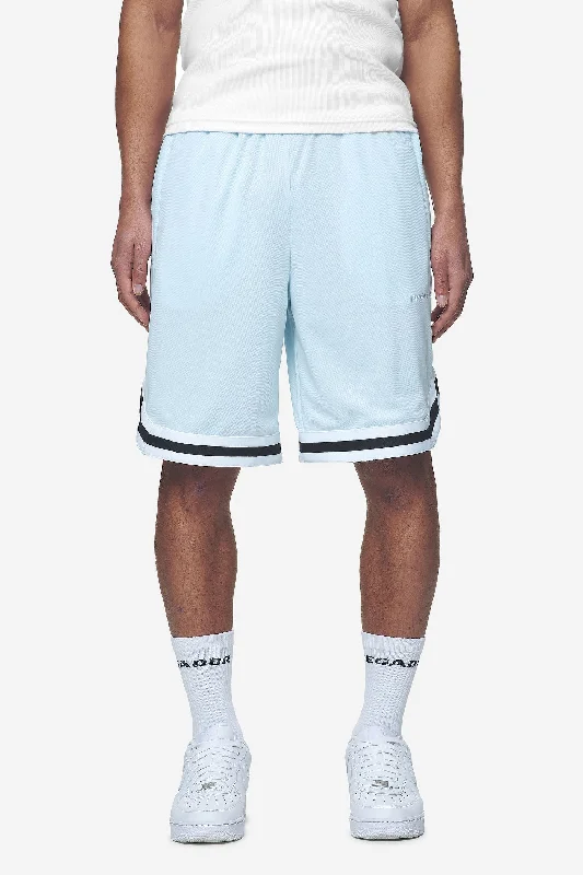 Men's Pants with Flat-Front DesignsLansing Basketball Shorts Baby Blue