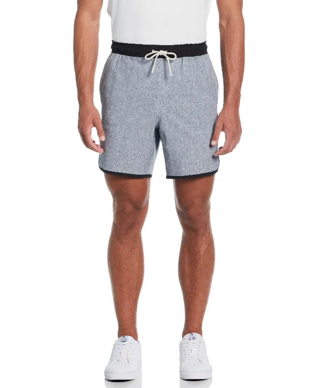 Men's Pants with Adjustable WaistbandsPenguin Sport Performance Piping Short