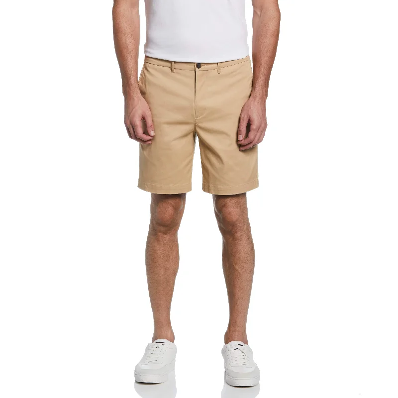 Men's Pants with Flap PocketsPremium Slim Fit Stretch Short