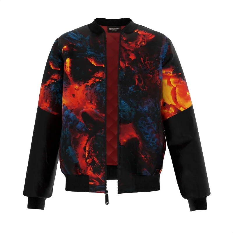 Comfortable Men's ParkasAfter The Fire Bomber Jacket