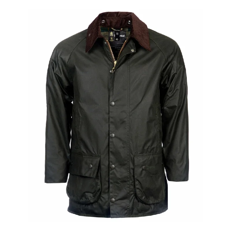 Men's Coats with Quick-Dry FabricBarbour Beaufort 40 Waxed Cotton Jacket - Sedona Sage