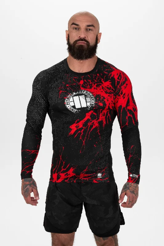 Versatile Men's Tank TopsLongsleeve Rashguard Blood Dog II