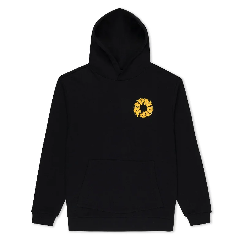 Men's Hoodies for SnowboardingBurn In Heck Hoodie (Black)