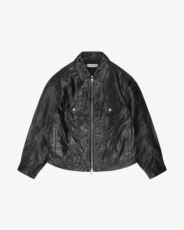 Unique Men's Flight JacketsCB LEATHER TRUCKER