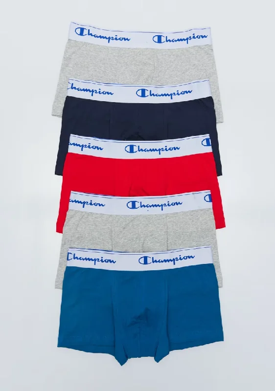 Champion Mens Microfibre Trunk 5Pack <br> MWFQA 02K