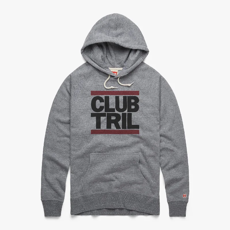 Men's Hoodies with DrawstringsClub Tril Hoodie