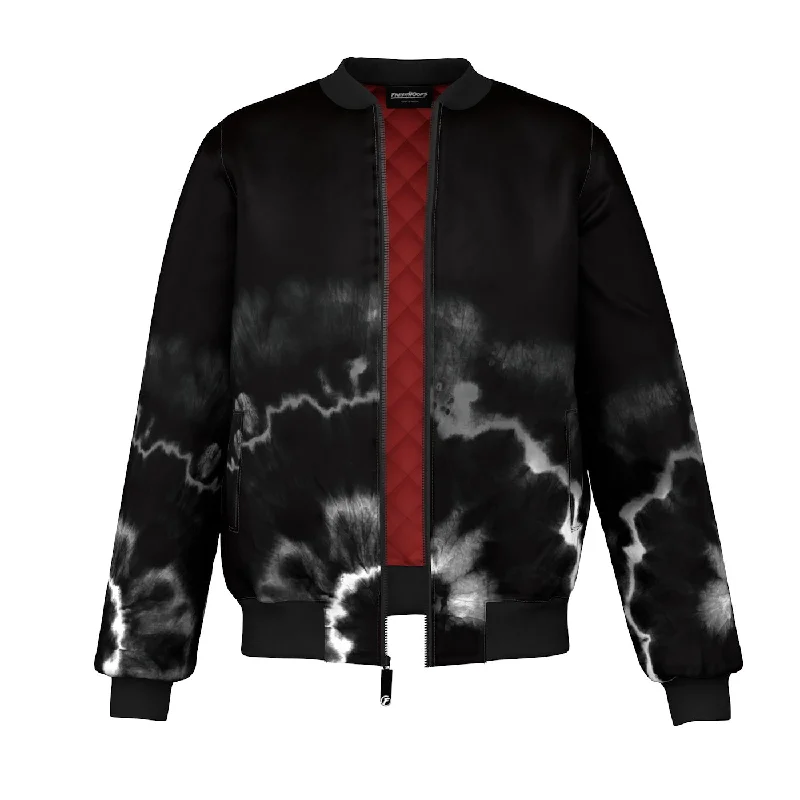 Men's Coats with PocketsDead Inside Bomber Jacket