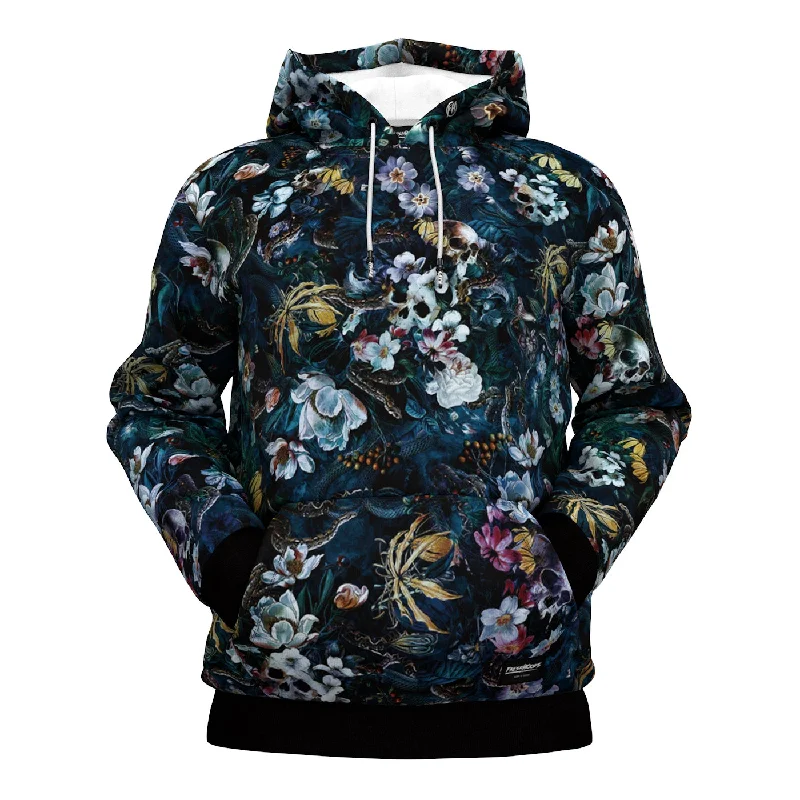 Warm Men's Thermal HoodiesDeserted Garden Hoodie