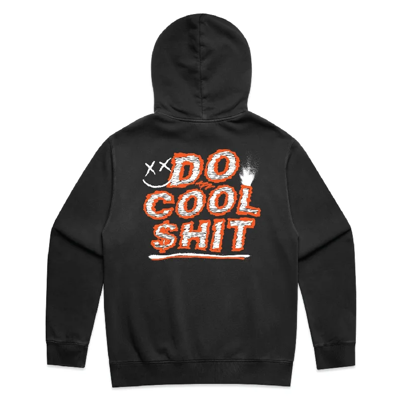 Men's Hoodies with High-Low HemlinesDo Cool $HIT Hoodie