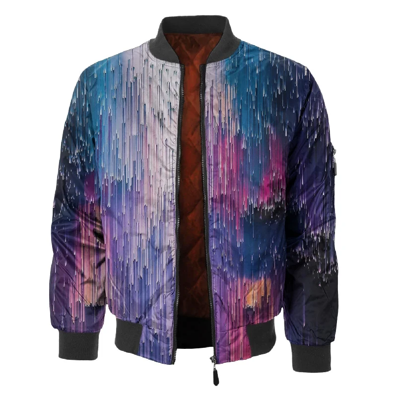 Men's Coats for SpringEthereal Radiations Bomber Jacket