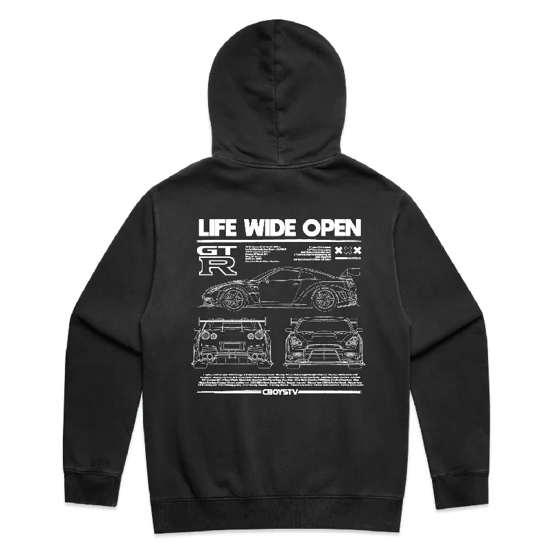 Men's Hoodies for WorkoutFinal Edition GTR Tech Spec Hoodie