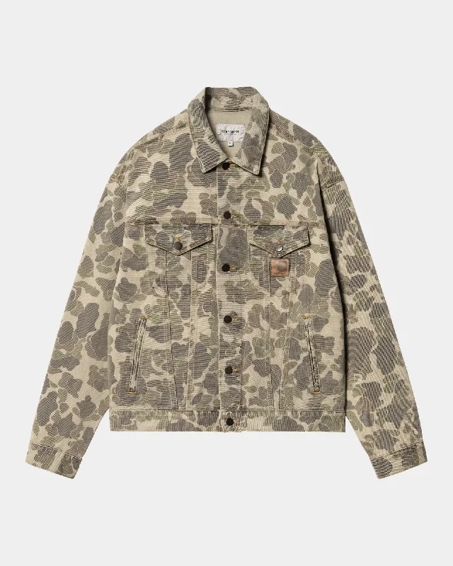 Men's Coats for SkiingDuck Camo Helston Jacket | Black (bleached)