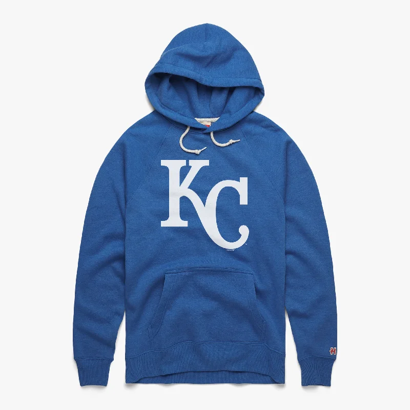 Men's Hoodies for Everyday WearKansas City Royals Retro Cap Logo Hoodie