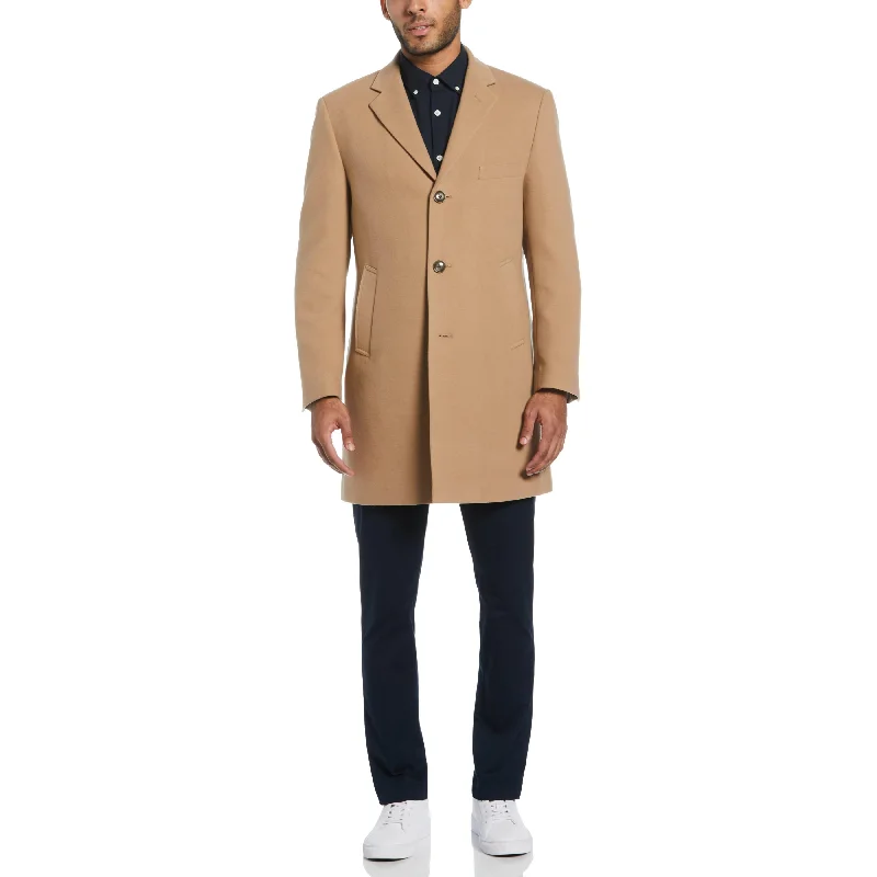 Men's Coats for BikingLight Camel Priel Overcoat