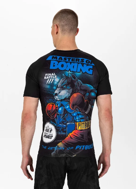 Men's Shirts with Full PlacketsRashguard Masters Of Boxing Hilltop