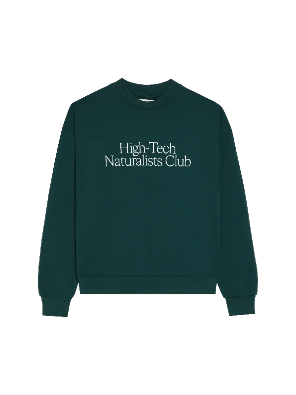 Men's Coats for AutumnMens Archive High-Tech Naturalists Club Sweatshirt—foliage green