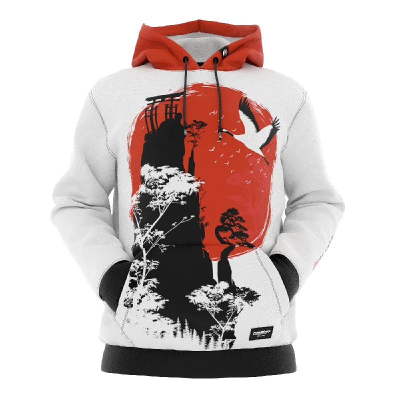 Fashionable Men's Streetwear HoodiesMountain Torii Hoodie