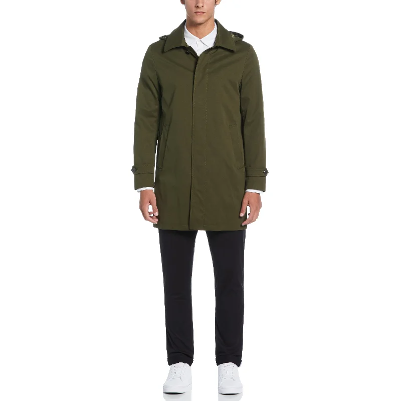 Men's Coats for WalkingOlive Portland Rain Coat