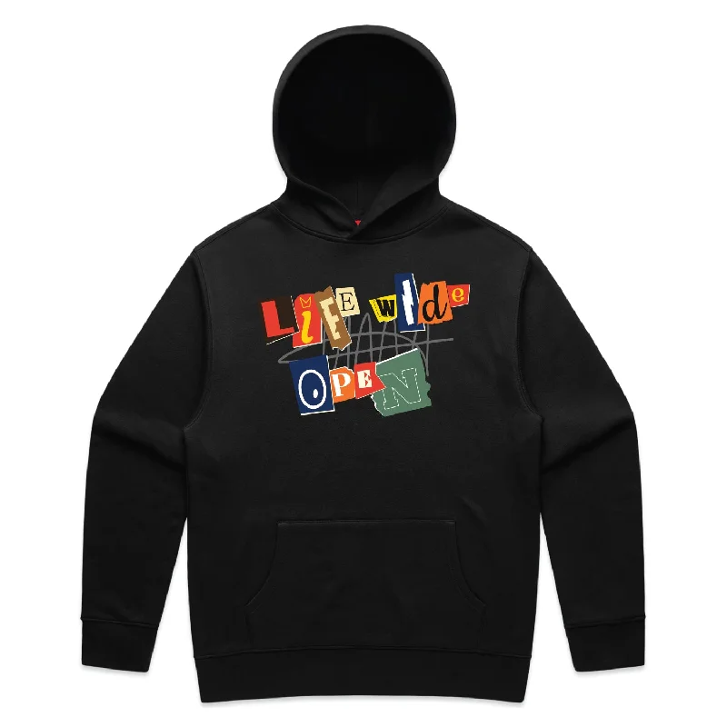 Men's Hoodies for HikingHOODIE - Ransom Note