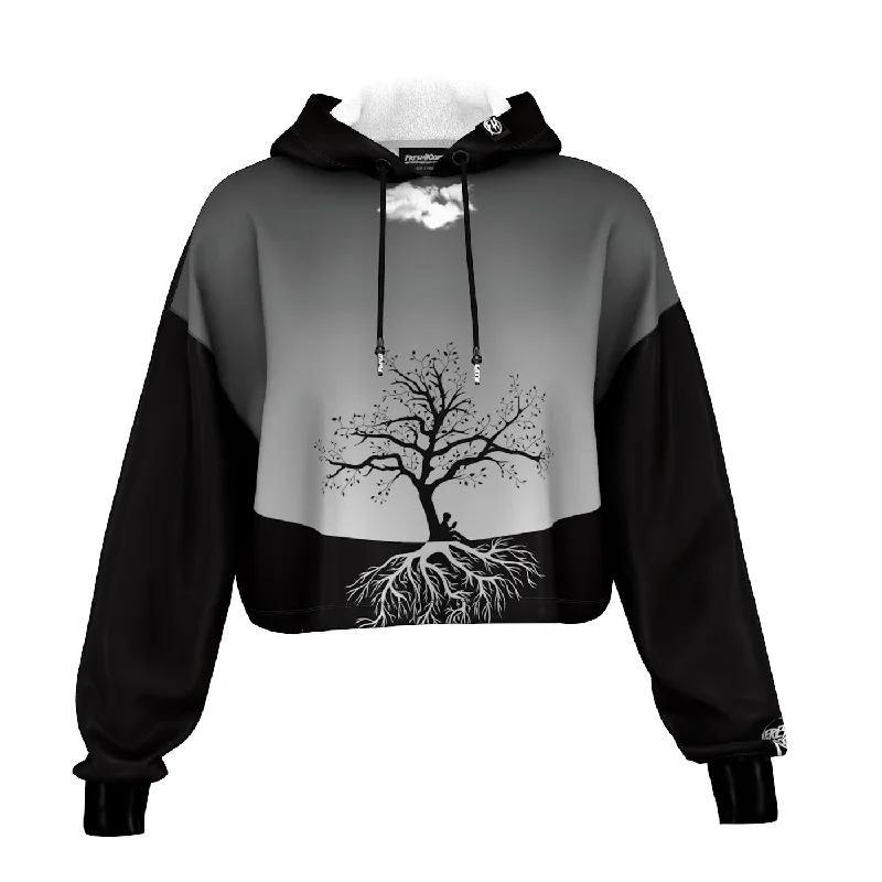 Roots Cropped Hoodie