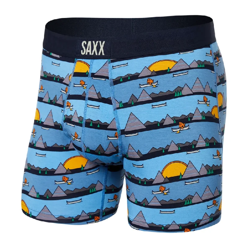 SAXX Ultra Super Soft Relaxed Fit Boxer Brief - SXBB30F LZR Lazy River Blue