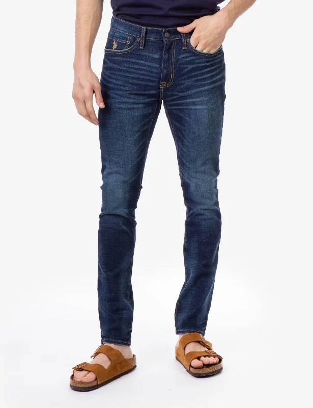 New Arrival Designer Men's JeansSKINNY FIT STRETCH JEANS