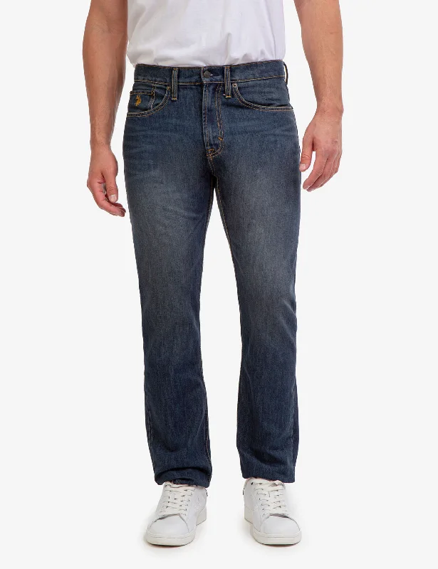 Sustainable Men's JeansSLIM STRAIGHT FIT JEANS