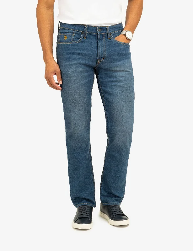 Designer Men's JeansSLIM STRAIGHT FIT JEANS